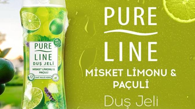 Pure Line Duş Jeli İle Duşta Neşeli Dakikalar!