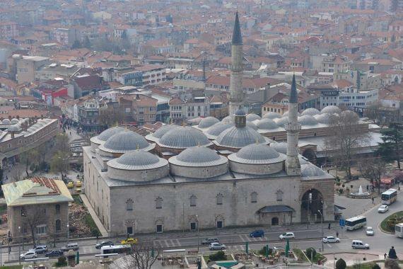 Edirne Başkent olduğu sürece padişahların kılıç kuşandıkları Eski Cami