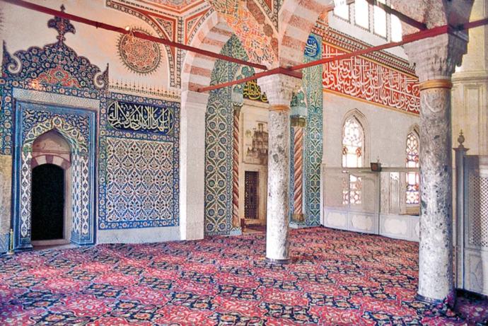 Hünkar Mahfilinin iç görünümü