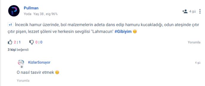 #Gibiyim Etiketiyle Kendini Bir Yemekle Anlatan Kscanların Güzel Paylaşımları!