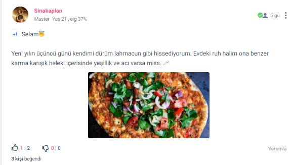 #Gibiyim Etiketiyle Kendini Bir Yemekle Anlatan Kscanların Güzel Paylaşımları!