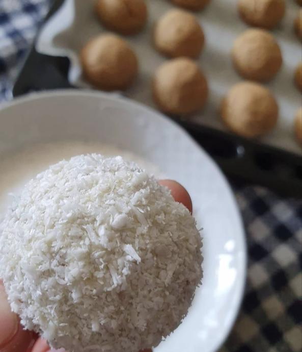 Türk Kahveli Hindistan Cevizli Kurabiye Tarifim 🤍