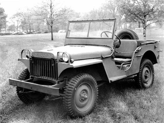 1940 Jeep Willys MA askeri aracı
