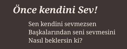 Kendini sev