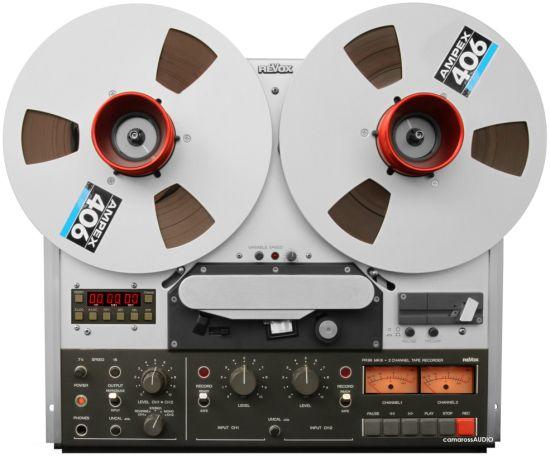 Manyetik banda kayıt yapılan Revox cihazlarından biri