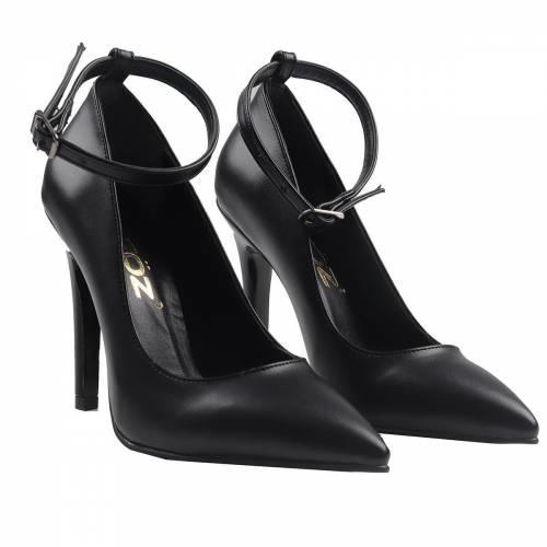 Siyah Bilekten Bağlı Stiletto