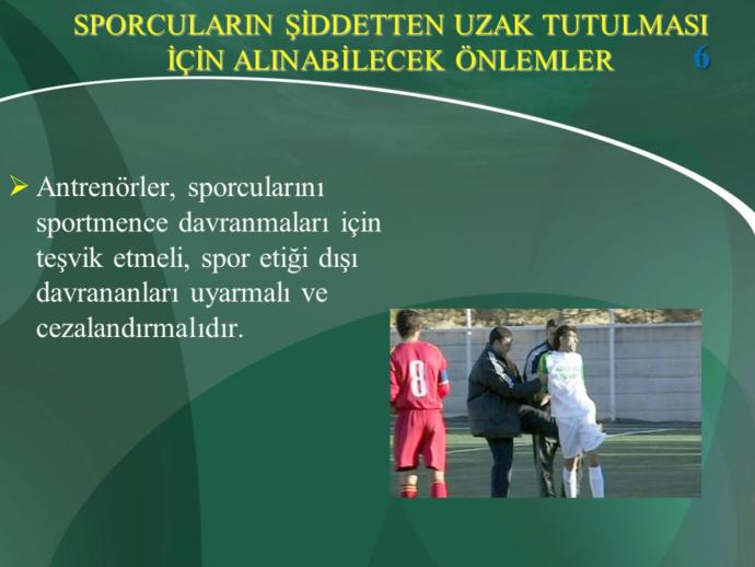 Sporda Saldırganlık