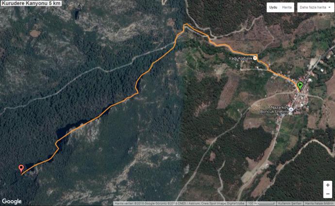 Hafta Sonlarımız Hala Bize Aitken: Kurudere Kanyon Geçişi