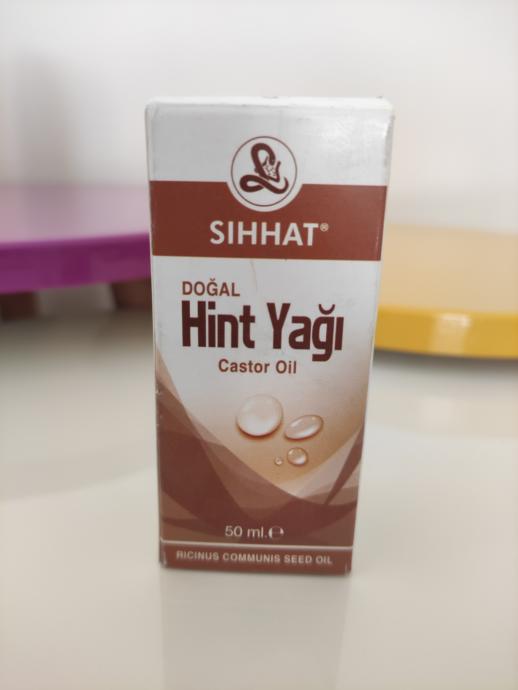 1 tatlı kaşığı Hint yağı
