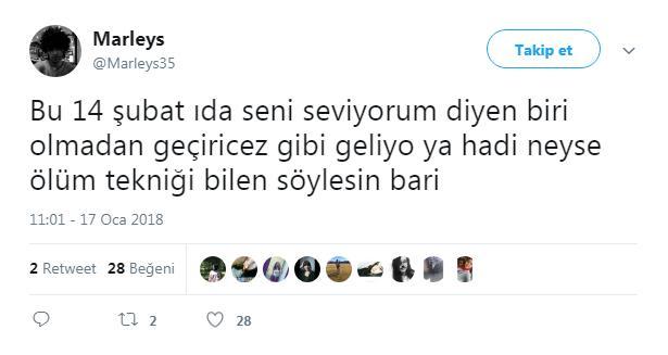 Sevgililer Gününde Yalnızlar Buraya!