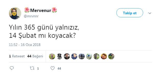 Sevgililer Gününde Yalnızlar Buraya!