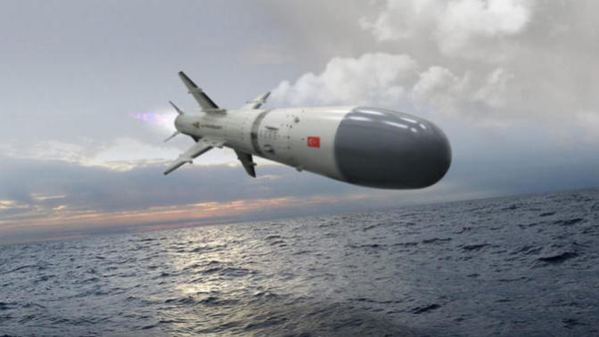 Roketsan Atmaca Gemisavar Füzesi (Anti-Ship Missile)