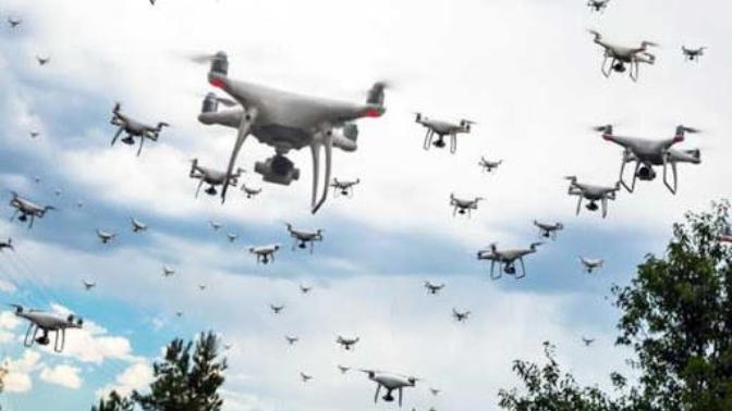 Sürü Halinde Silahlı İHA Teknolojisi (Swarm Drone Technology)