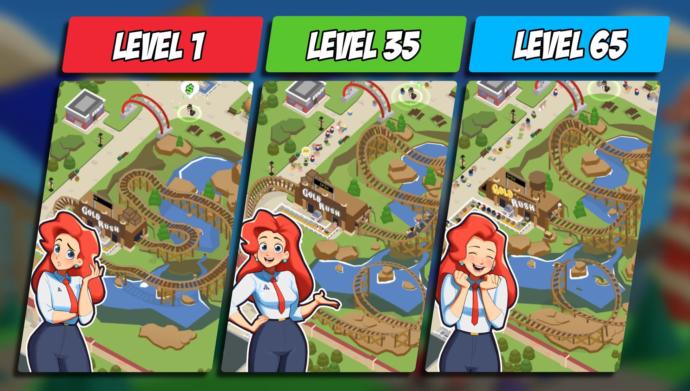 Facebookta Lunapark Keyfi: RollerCoaster Tycoon Idle