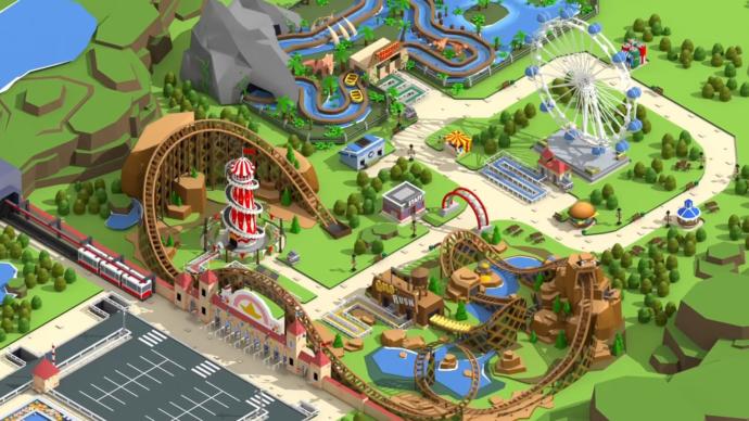 Facebookta Lunapark Keyfi: RollerCoaster Tycoon Idle