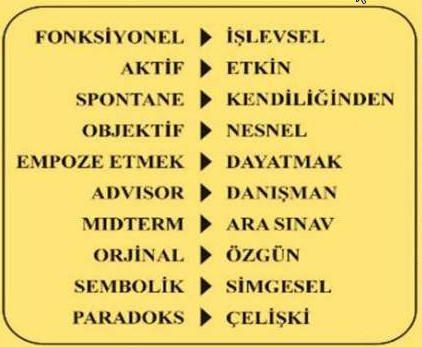 T&uuml;rk&ccedil;e dersi. B&ouml;l&uuml;m 1