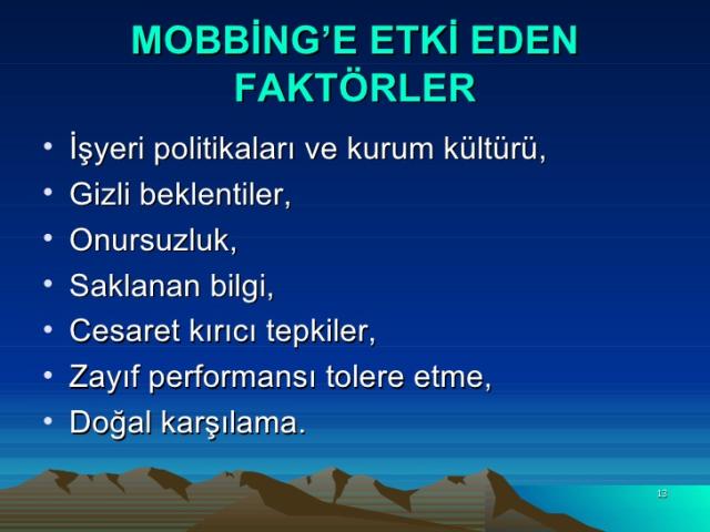 Çalışan Kadının Kabusu: Mobbing