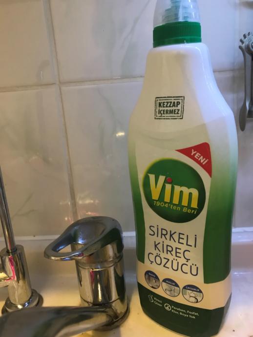 Bir Taşla Kuş Sürüsü Vurun: Vim Sirkeli Kireç Çözücü İle Yapabilecekleriniz