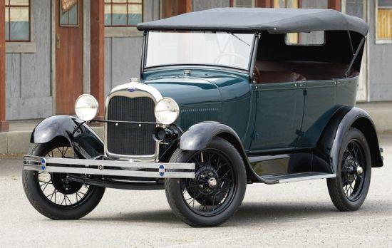 4 kapılı Soft top Ford A