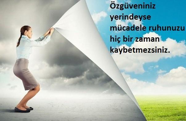Mücadele doğumdan ölüme bitmeyecek tek sınavdır.