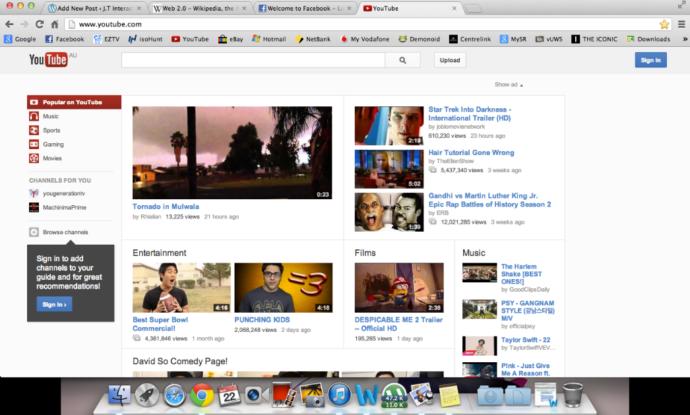 Web 2.0 YouTube