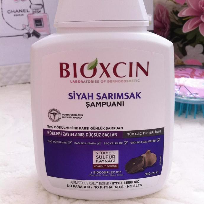 Bioxcin Saç Dökülmesine Karşı Siyah Sarımsak Şampuan