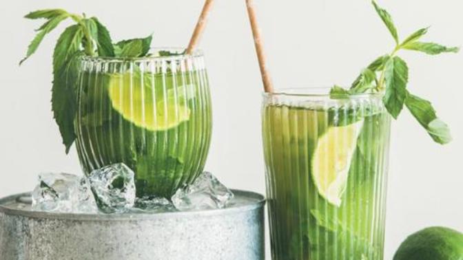 İçinizi Serinletecek Lime/Limon Dilimli, Buzlu Yeşil Çay Tarifim