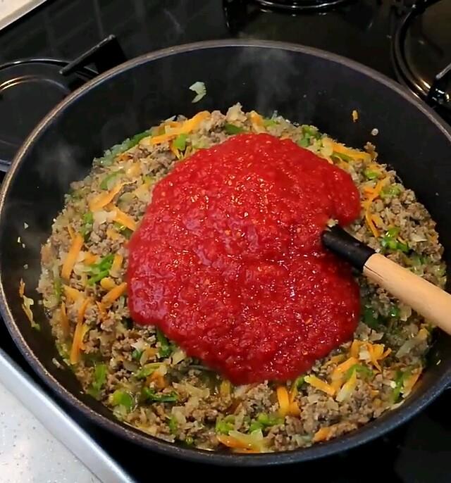 Kıymalı Su Böreği Tadında Bolonez Soslu Lazanya