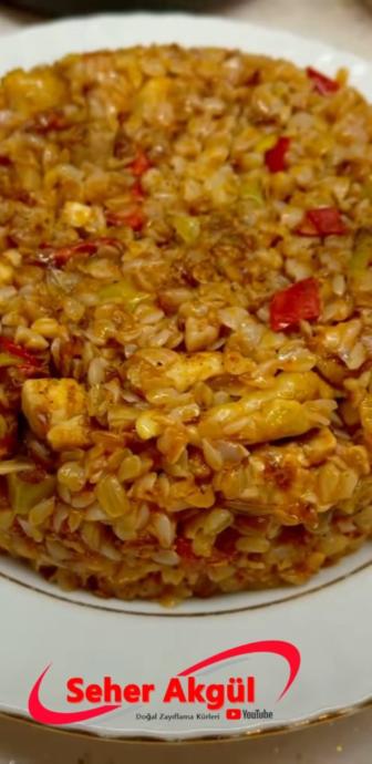 Karabuğday pilavı