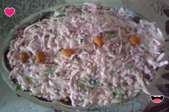 Mutlu Yaşam Salatası Yaptım; Buyurmaz Mısınız?