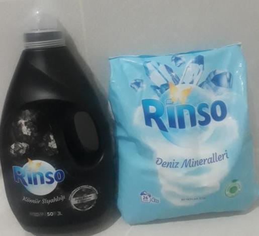 Rinso Kömür Siyahlığı ve Rinso Deniz Mineralleri