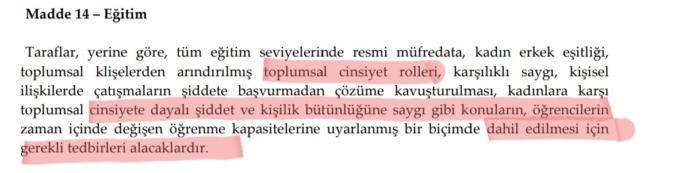 Gerçekten Okudunuz mu? Cinsel Yönelimi Yayıp Türk Aile Yapısını Bozduğu İddia Edilen İstanbul Sözleşmesi Maddeleriyle!