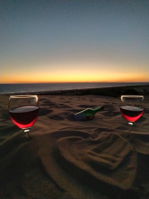 Patara Kum Tepesinde Gün batımı