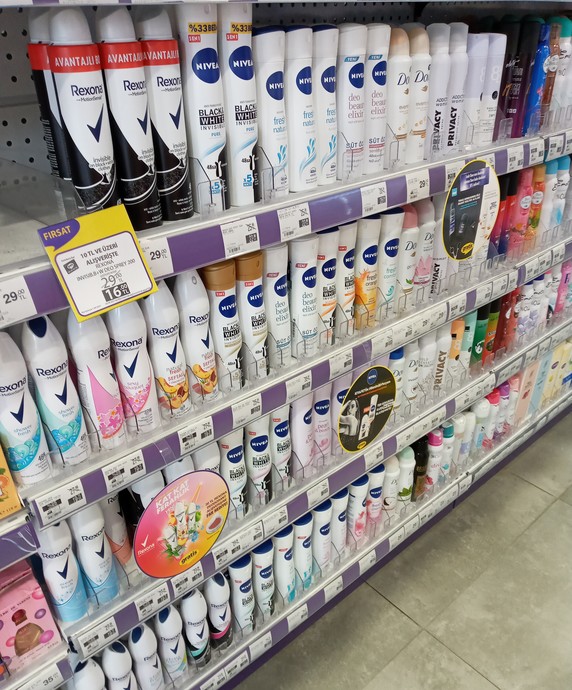 Deodorant reyonu