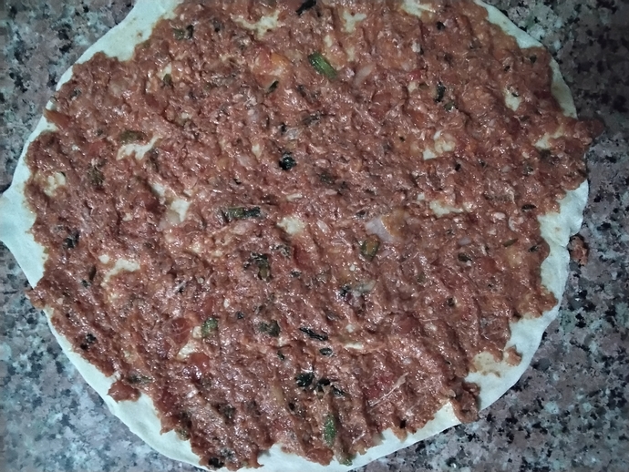 Gece Gece Aklıma Düştü Yaptım😋 Nefis Ev Yapımı Lahmacun Tarifi!
