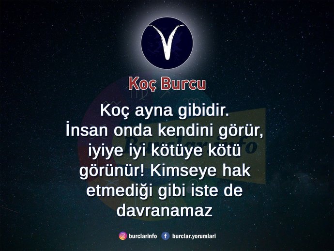 Koç Burcu ve Bilinenleri, Bilinmeyenleri