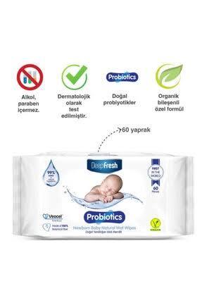  DeepFresh doğal probiyotikli ıslak mendil.