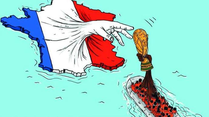 Afrikadan Çalınan Takım: Fransa Milli Takımı!