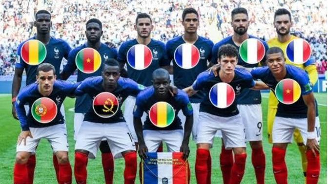 Afrika'dan Çalınan Takım: Fransa Milli Takımı!