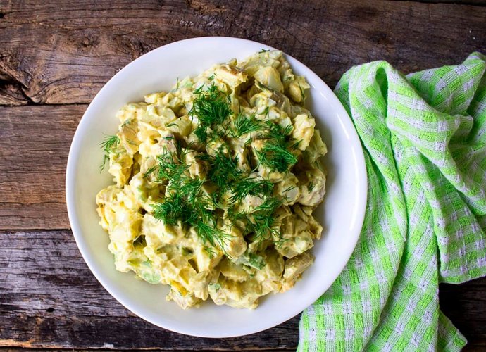 Patates Salatasına Level Atlatacak Lezzet: Hardal Soslu Patates Salatası