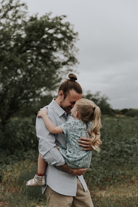 👨👧💙