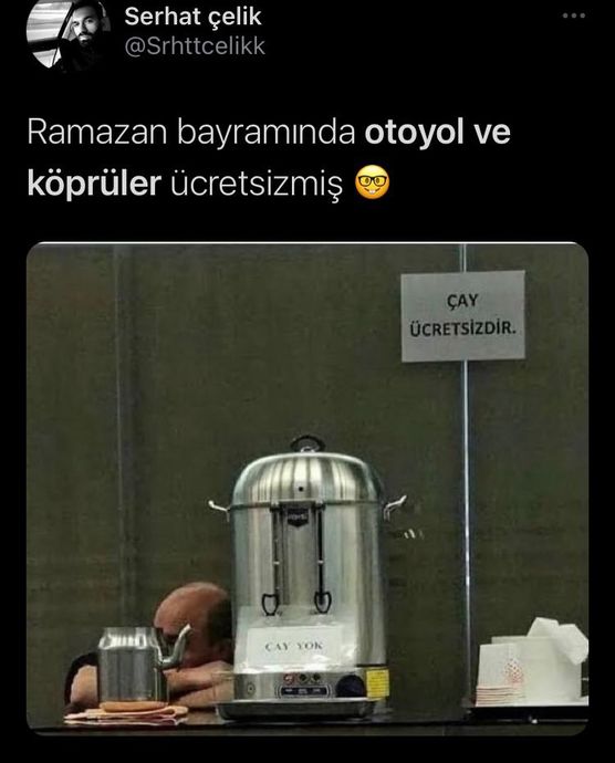 Bayram Boyunca Geçmenin Yasak Olduğu Bedava Köprü ve Otoyollar Hakkında Atılmış Komik Tweetler! 😅