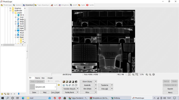 PhotoScape ile Skin yapma