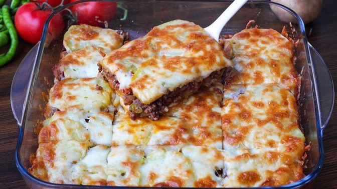 Mantarı Size Sevdirecek! Fırında Mantarlı Patates Oturtma!