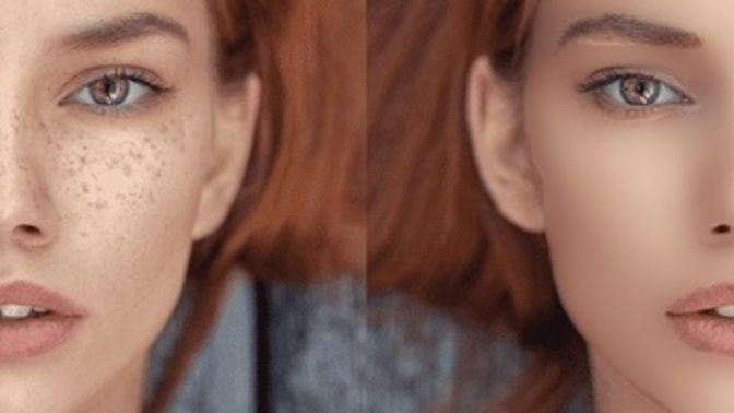 Photoshop İle Yüz (Çil, Leke ve Sivilce) Temizleme 