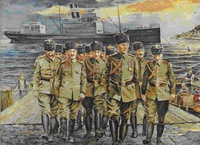 Mustafa Kemal Atatürkün Samsuna Çıkışı ve Cumhuriyete Giden Yol