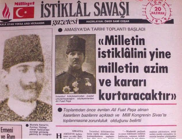 Mustafa Kemal Atatürkün Samsuna Çıkışı ve Cumhuriyete Giden Yol