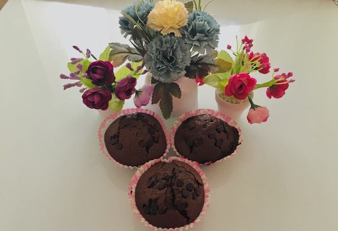 Kolay ve Nefis Çikolatalı Muffin 🧁