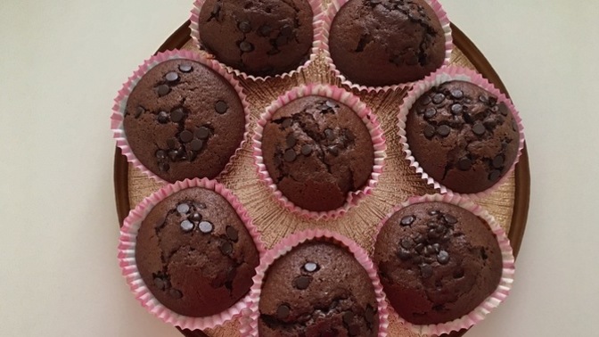 Kolay ve Nefis Çikolatalı Muffin 🧁
