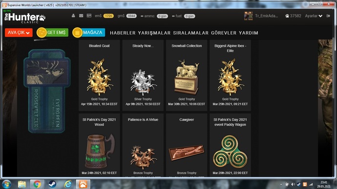 Yarışma Kupaları